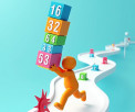 Cube Stack 2048