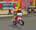 Mouse 2 Player Moto Racing