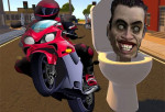 Skibidi Toilet Moto Bike Racing
