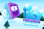 Icy Purple Head Super Slide