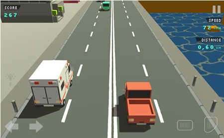 Blocky Overtake X