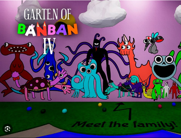 Garten Of Banban 3 Mobile,Garden Of monsters,Garten Banban 4