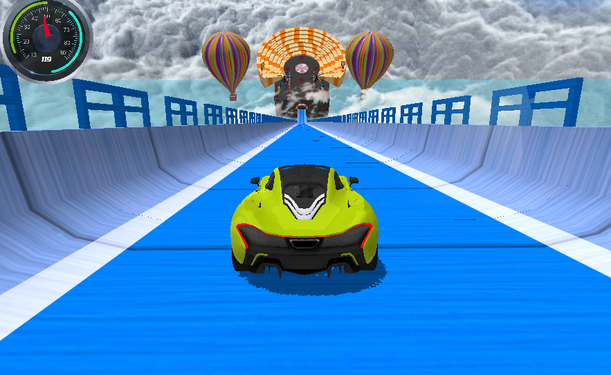 CAR STUNT RACES: MEGA RAMPS free online game on